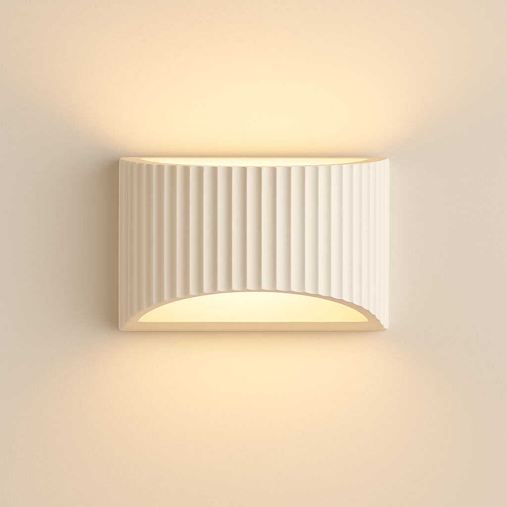 Nowra small wall light white 3000K luxury finish